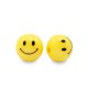 8mm acryl kralen smiley Yellow